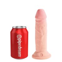 King Cock 3D Triple Density dildo Plus 6" huidkleur, afbeelding 2