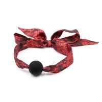 LateToBed siliconen balgag rood/zwart, afbeelding 6