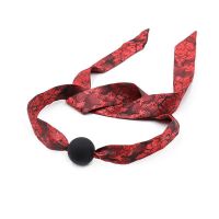 LateToBed siliconen balgag rood/zwart, afbeelding 5