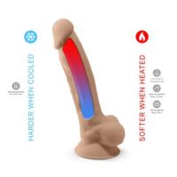 SilexD dual density siliconen dildo Mod. 1 - 8"