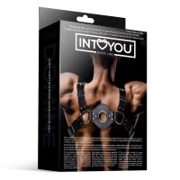 IntoYou Quovis borstharnas voor mannen, veganleer, afbeelding 5