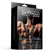 IntoYou Aurum borstharnas voor mannen, veganleer, afbeelding 5