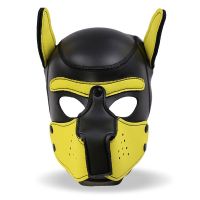 IntoYou Hound neopreen hondenmasker met afneembare muilkorf