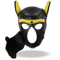 IntoYou Hound neopreen hondenmasker met afneembare muilkorf, afbeelding 6