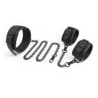 IntoYou set halsband en handboeien, veganleer, afbeelding 4