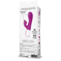LateToBed Billy USB siliconen vibrator met 36 standen (paars), afbeelding 3