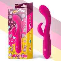 Goodies Cakey G-spot- en rabbitvibrator (fuchsia), afbeelding 2