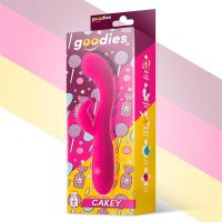 Goodies Cakey G-spot- en rabbitvibrator (fuchsia), afbeelding 3