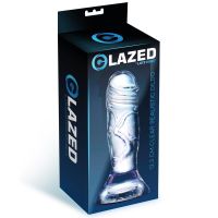 Glazed realistische dildo 12,3 cm, afbeelding 3