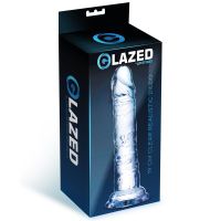 Glazed realistische dildo 19 cm, afbeelding 3