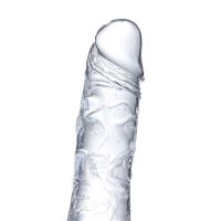 Glazed realistische dildo 19 cm, afbeelding 5