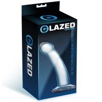 Glazed gebogen dildo 14 cm, afbeelding 3