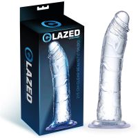 Glazed realistische dildo 21,5 cm