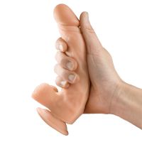 Max & Co Zane realistische dildo met balzak 7,6" huidkleur, afbeelding 3