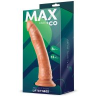 Max & Co Cage realistische dildo huidkleur 8,65" - 22 cm, afbeelding 3