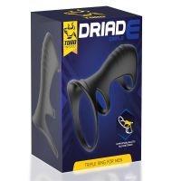 Minothor Driade siliconen triple ring voor mannen