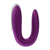 Satisfyer Double Fun vibrator voor koppels (violet), afbeelding 5