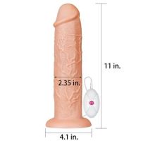 Lovetoy King vibrerende dildo 11"