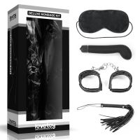 Lovetoy bondagekit Deluxe met vibrator (zwart)