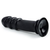 Lovetoy Dildo King Sized Anal Ripples 11.25" (Zwart), afbeelding 4