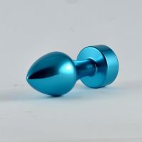 Lovetoy buttplug blauwe roos met steen, afbeelding 2