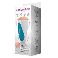 LateToBed Onalis high-tech masturbator met kreunen en vibratie, afbeelding 5