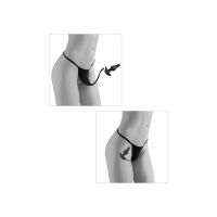 Slipje met buttplug one size S-L, afbeelding 4