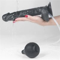 Lovetoy Dildo Squirting 11" (Zwart), afbeelding 6