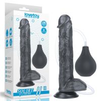 Lovetoy Dildo Squirting 11" (Zwart), afbeelding 9
