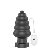 Lovetoy vibrerende buttplug King Sized 7" (zwart), afbeelding 5
