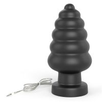 Lovetoy vibrerende buttplug King Sized 7" (zwart)