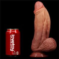 Lovetoy Nature King dual layer dildo 10"