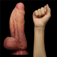 Lovetoy Nature King dual layer dildo 10", afbeelding 9