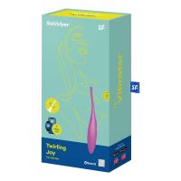 Satisfyer Twirling Joy roterende stimulator (fuchsia), afbeelding 2