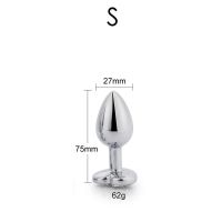 AfterDark hartvormige buttplug lavendelpaars maat S, afbeelding 6