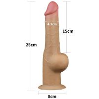 Lovetoy dual layer dildo 9,5", afbeelding 9