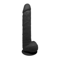 SilexD dildo Dual Density model 1 15" (zwart)