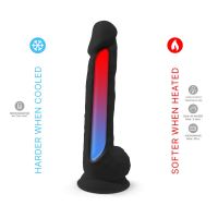 SilexD dildo Dual Density model 1 15" (zwart), afbeelding 5