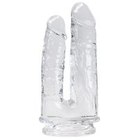 Alive Imperium dubbele dildo jelly, transparant