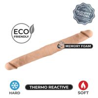 SilexD dubbele dildo dual density Double Dong S, huidskleur, afbeelding 2