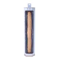 SilexD dubbele dildo dual density Double Dong S, huidskleur, afbeelding 3