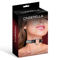 Cinderella choker met hartje en strassteentjes, afbeelding 3