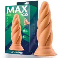 Max & Co Felix aanpasbare buttplug 5,9" huidkleur, afbeelding 2