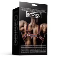 IntoYou Odiseo borstharnas voor mannen, veganleer, afbeelding 5