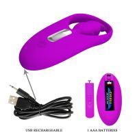 Pretty Love Wild Rabbit slipjestimulator met afstandsbediening, afbeelding 5