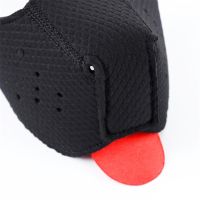 A-Gusto verstelbaar neopreen puppymasker (zwart), afbeelding 2