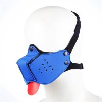 A-Gusto neopreen puppymasker (blauw), afbeelding 3