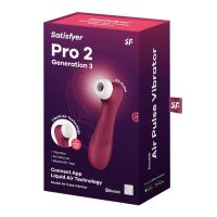 Satisfyer Pro 2 Generation 3 (wijnrood), afbeelding 2
