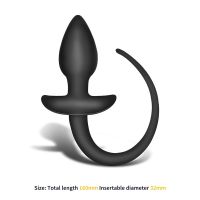 AfterDark Harthley buttplug met staart 16 cm x 3,2 cm