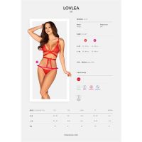 Obsessive Lovlea tweedelig setje met bh en slip